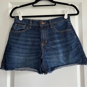 Old Navy Girls High Rise Denim Shorts